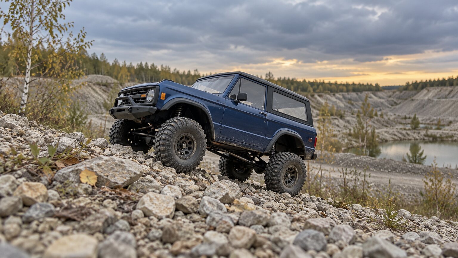 Ford Bronco RC crawleris