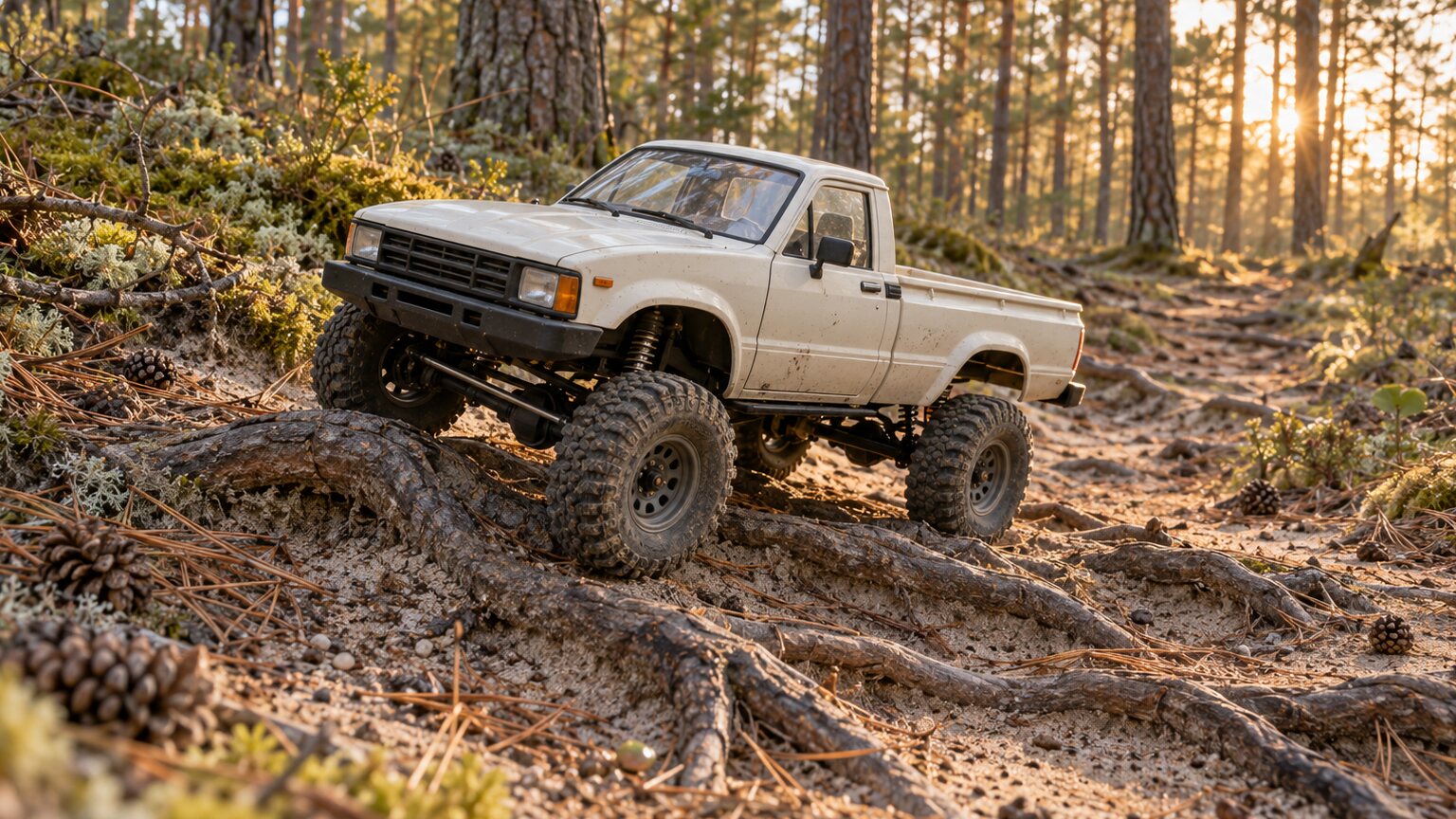 Toyota Hilux RC crawleris