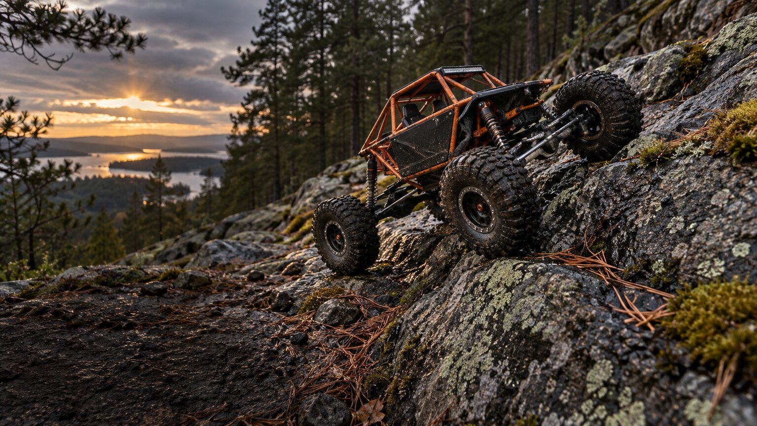 Rock Buggy RC crawleris