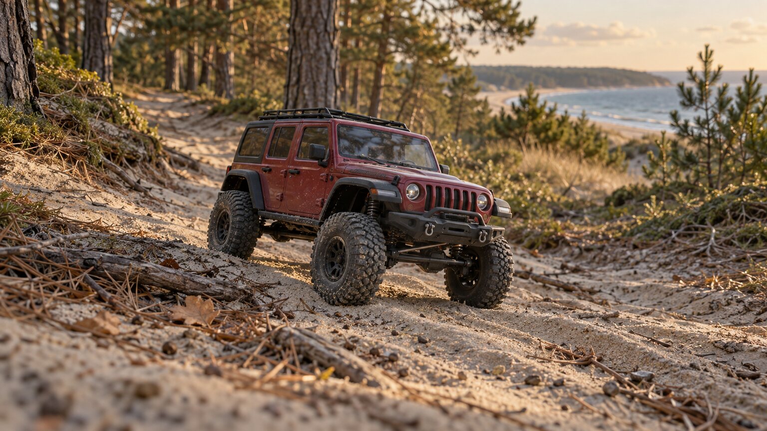 Wrangler RC crawleris